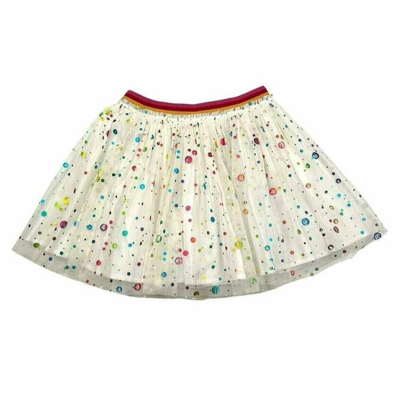 Stella McCartney Tulle Metallic Dots Skirt - Picture 1 of 7